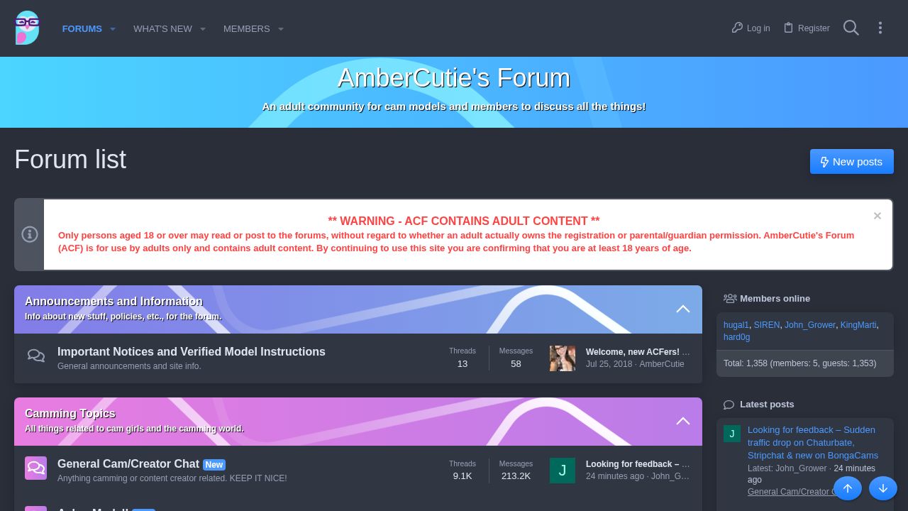 AmberCutie’s Forum