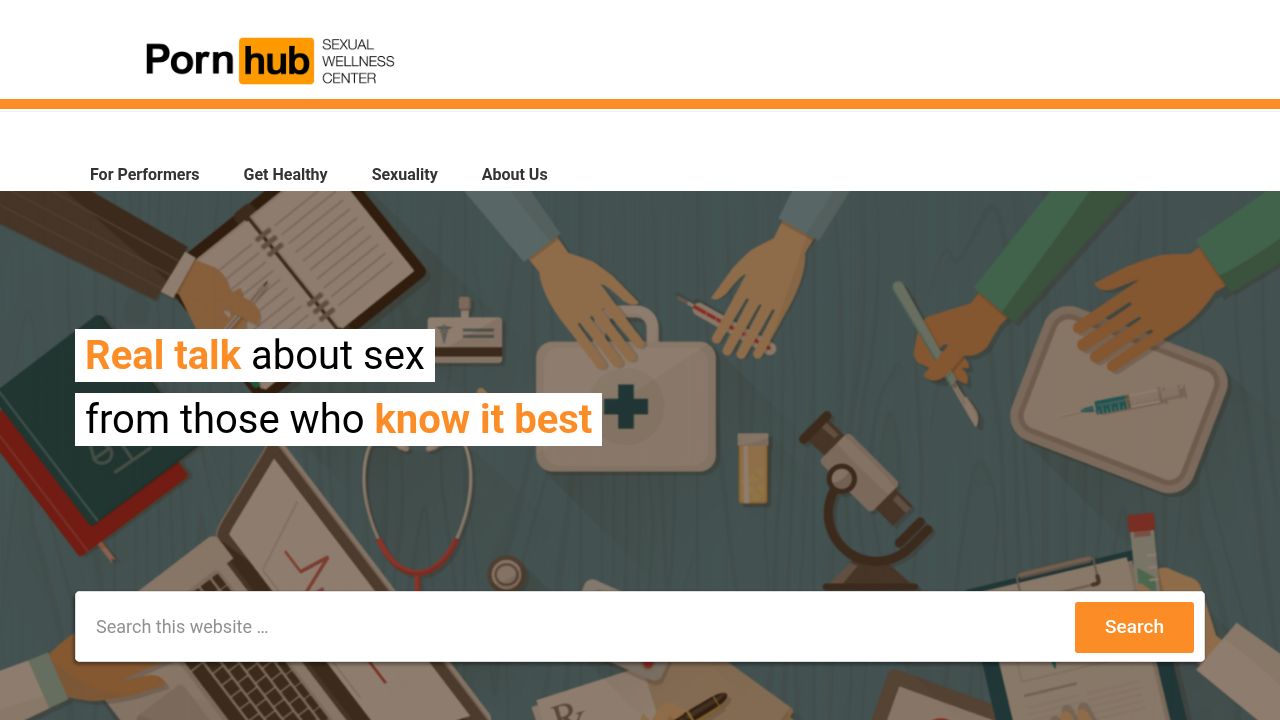 Pornhub Sexual Wellness Center
