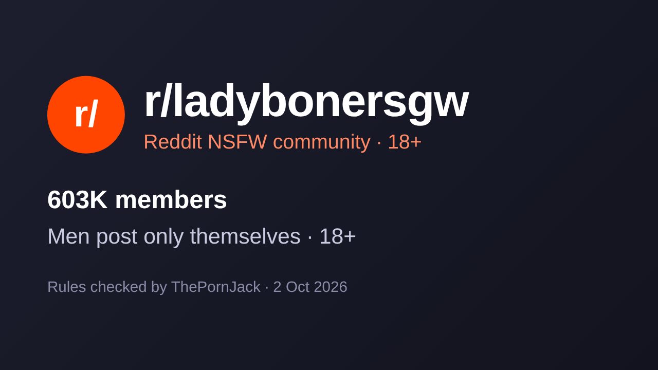 r/ladybonersgw